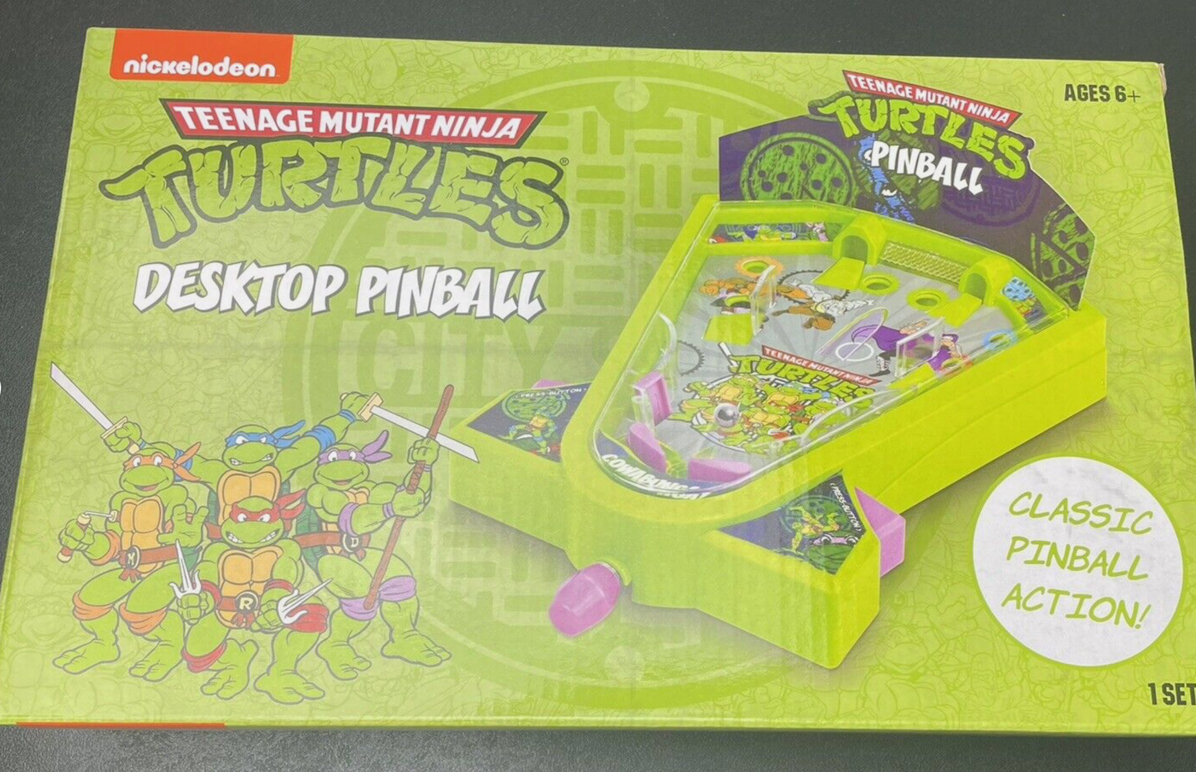 Teenage Mutant Ninja Turtles ,Desktop Pinball Game Nickelodeon