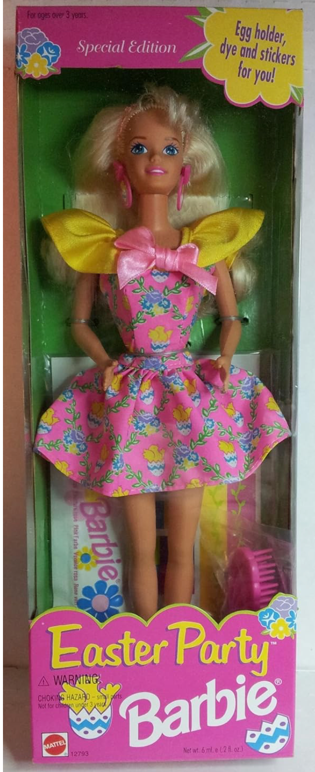 Easter Party Barbie Doll Special Edition 1994 Mattel 12793