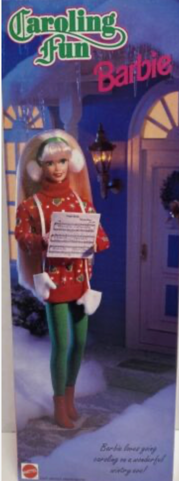 Caroling Fun Barbie Special Edition #14762, 1995 NIB