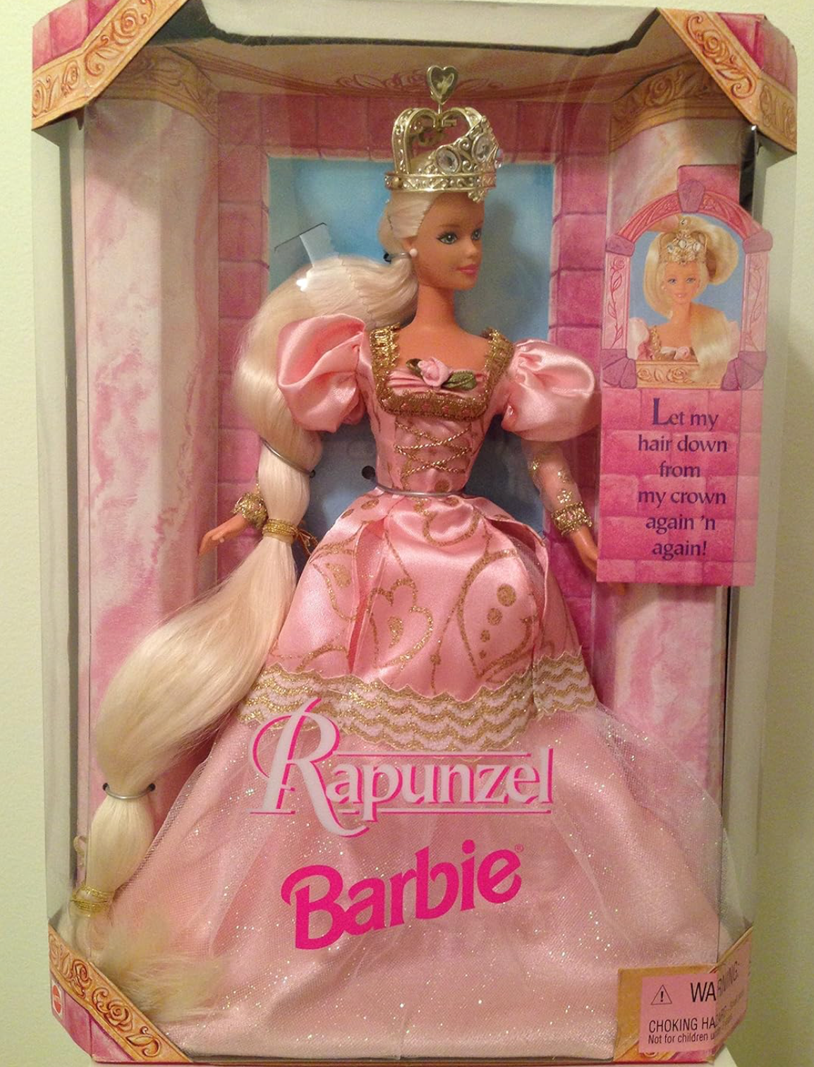 Mattel Rapunzel Barbie Doll (1997) #17646