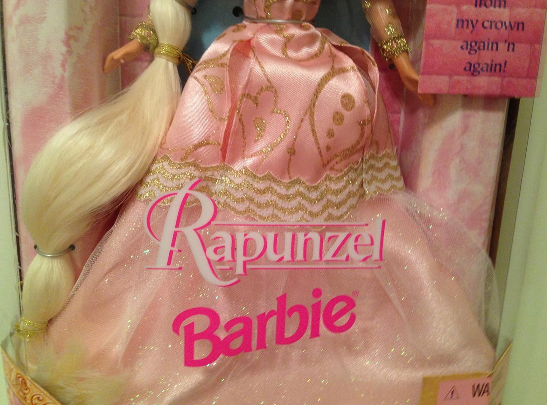 Mattel Rapunzel Barbie Doll (1997) #17646