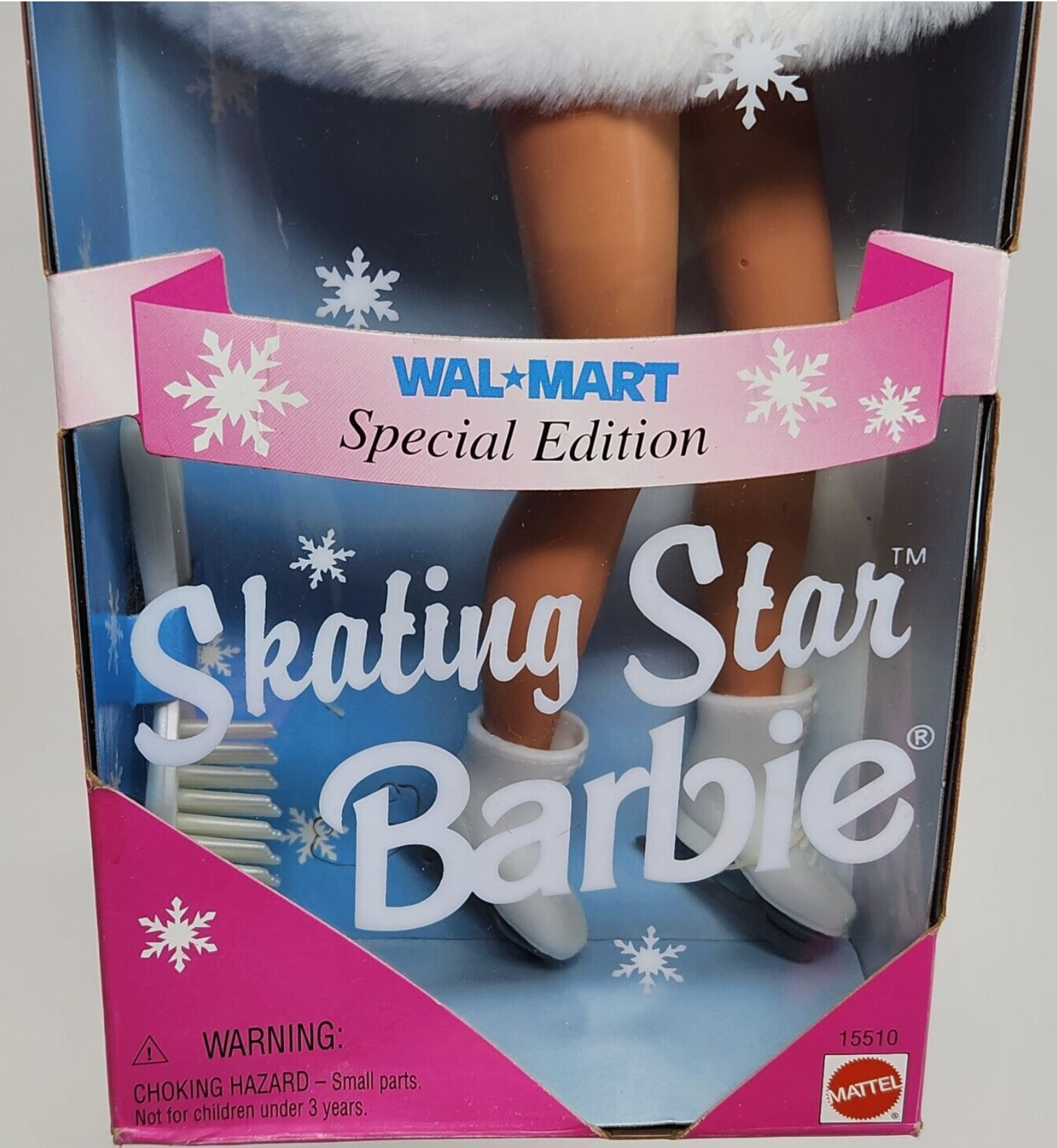 Skating Star Barbie Doll Walmart Special Edition 1995 Mattel #15510