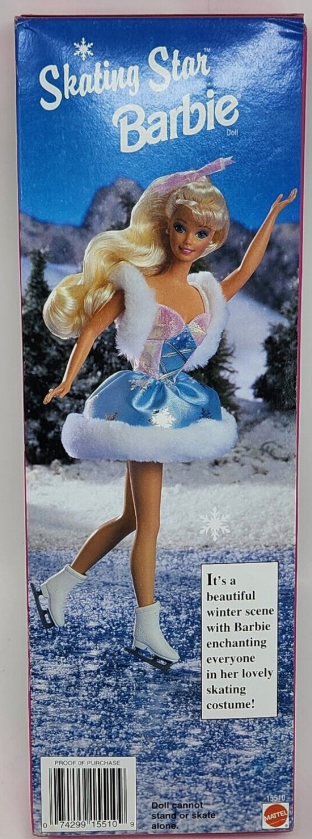 Skating Star Barbie Doll Walmart Special Edition 1995 Mattel #15510