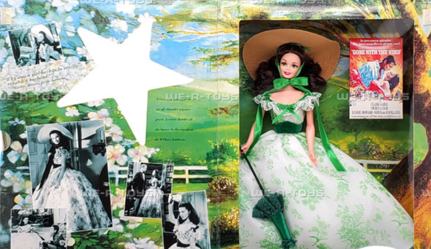 Barbie as Scarlett O'Hara Gone With The Wind at Wilke's Barbeque Doll 12997