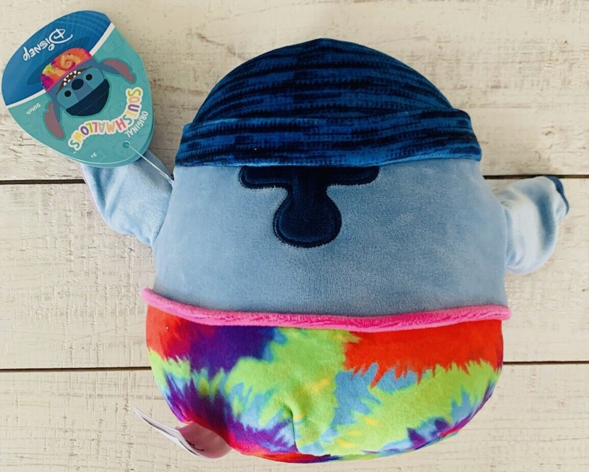 Squishmallows 6.5" Disney Stitch Tie Dye