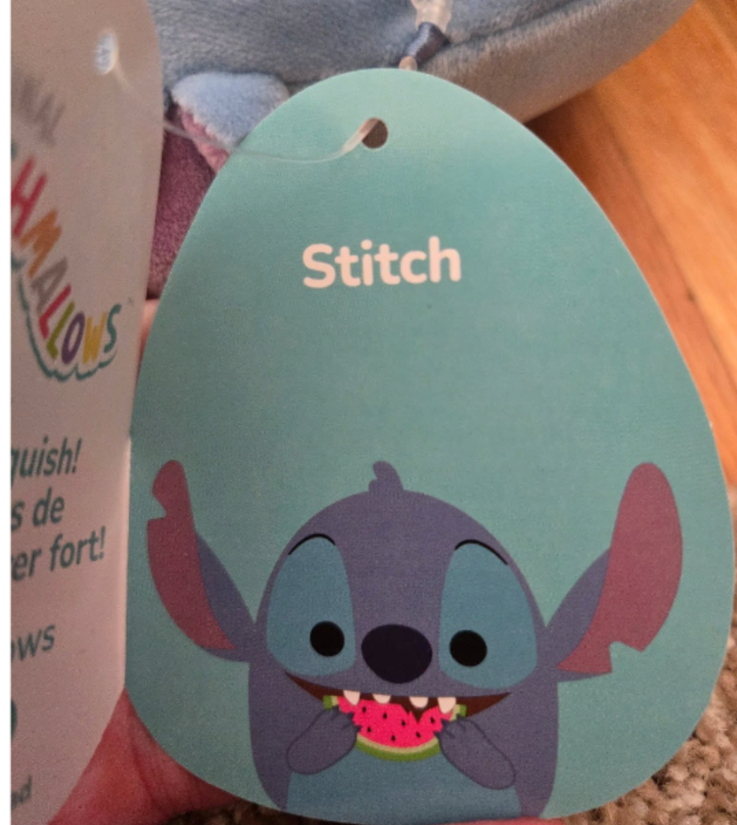 Squishmallows 6.5" Disney Stitch with Watermelon