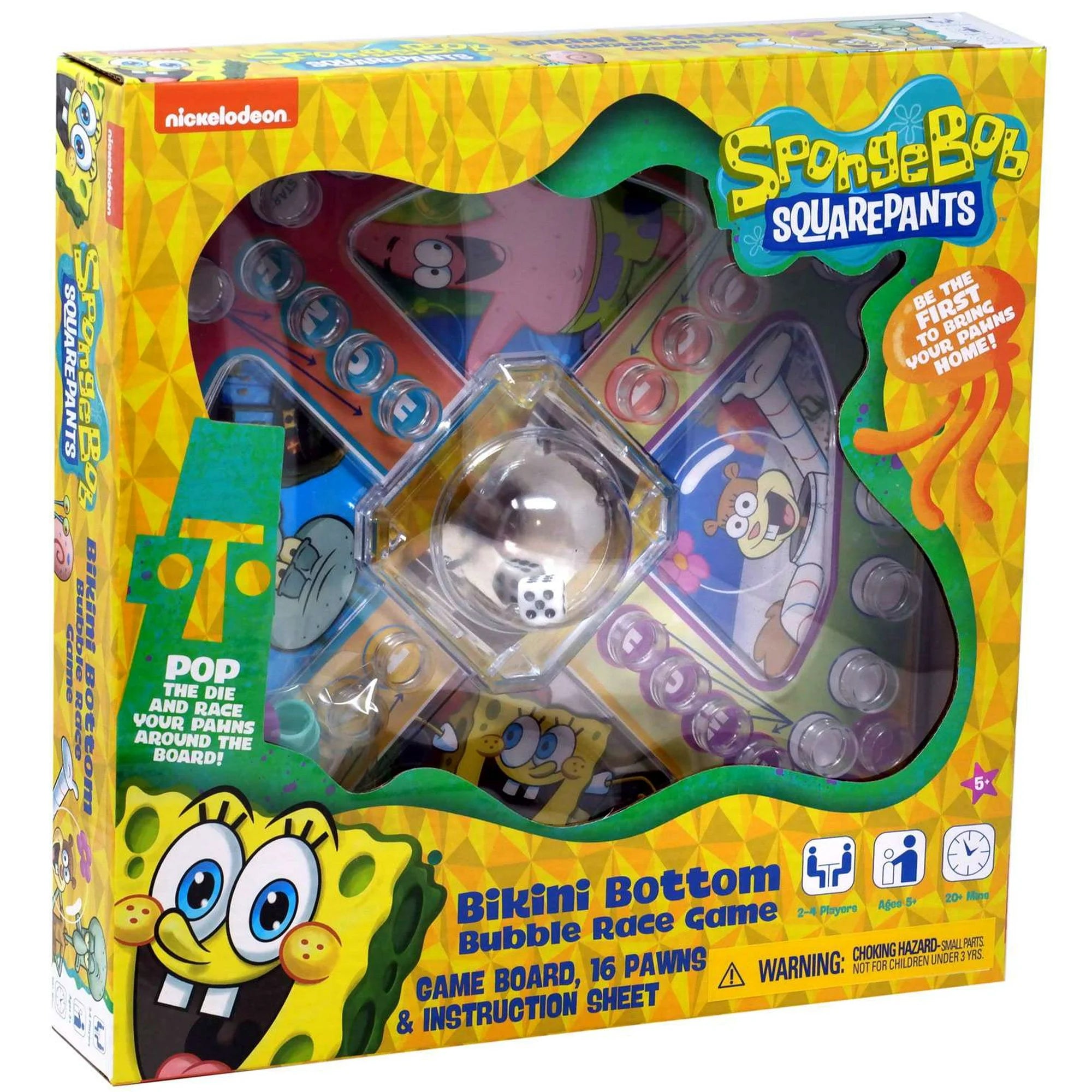 Spongebob Squarepants Bikini Bottom Bubble Race Game