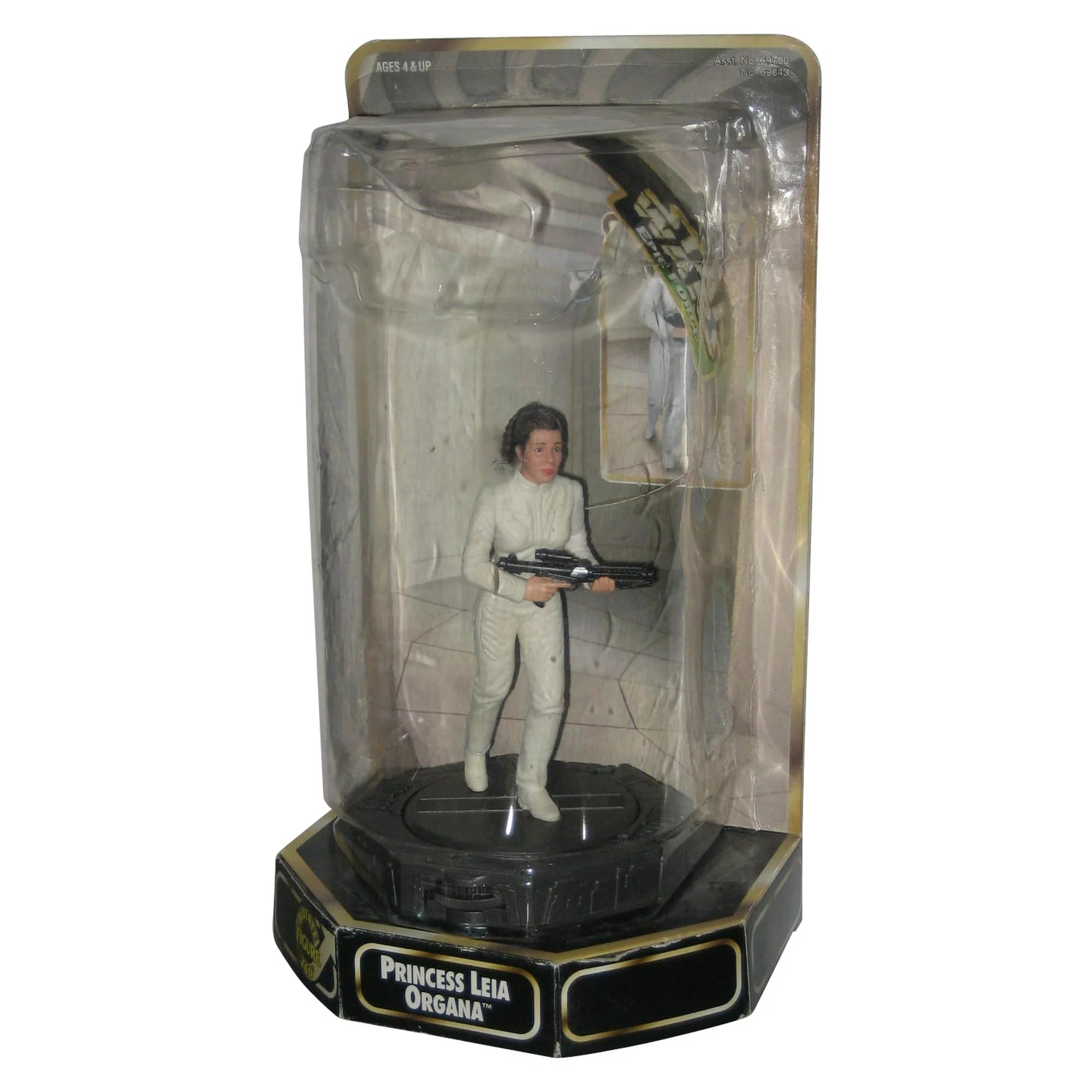 Star Wars Epic Force Princess Leia Organa Rotate 360 Base Action Figure