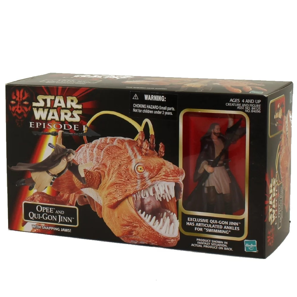 Star Wars - Episode 1 (EP1) - Action Figure - Opee and Qui-Gon Jinn