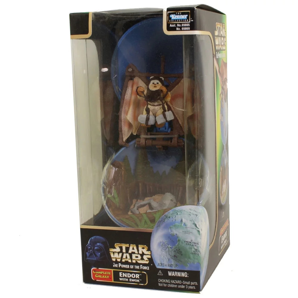 Star Wars POTF Complete Galaxy Endor with Ewok