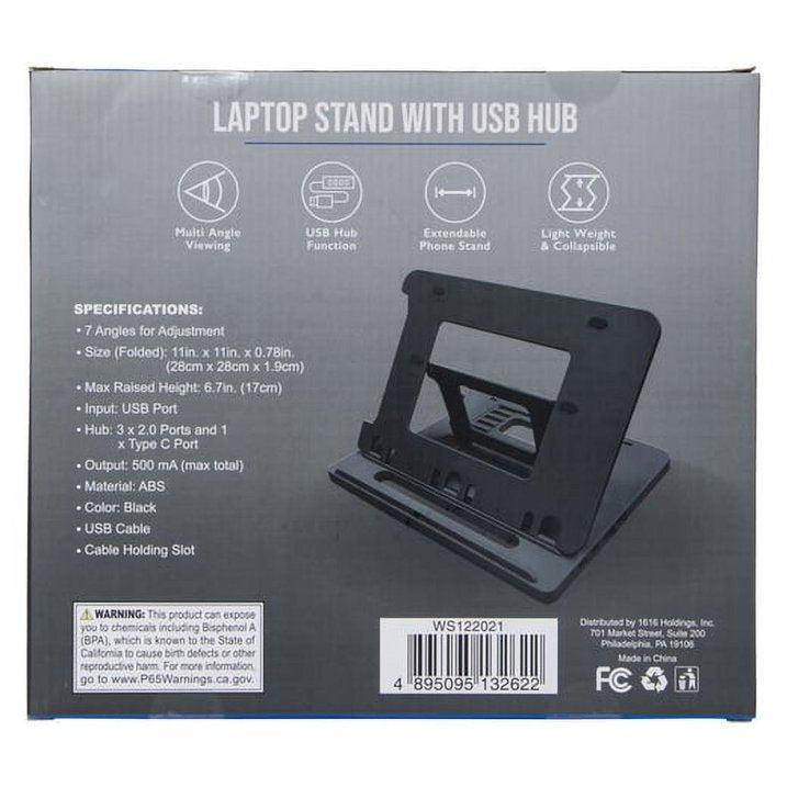 Laptop Stand With USB Hub