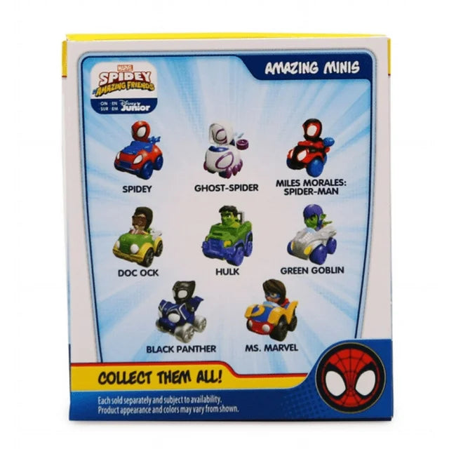 Disney Marvel Spidey And His Amazing Friends Mini Vehicle Blind Bag New