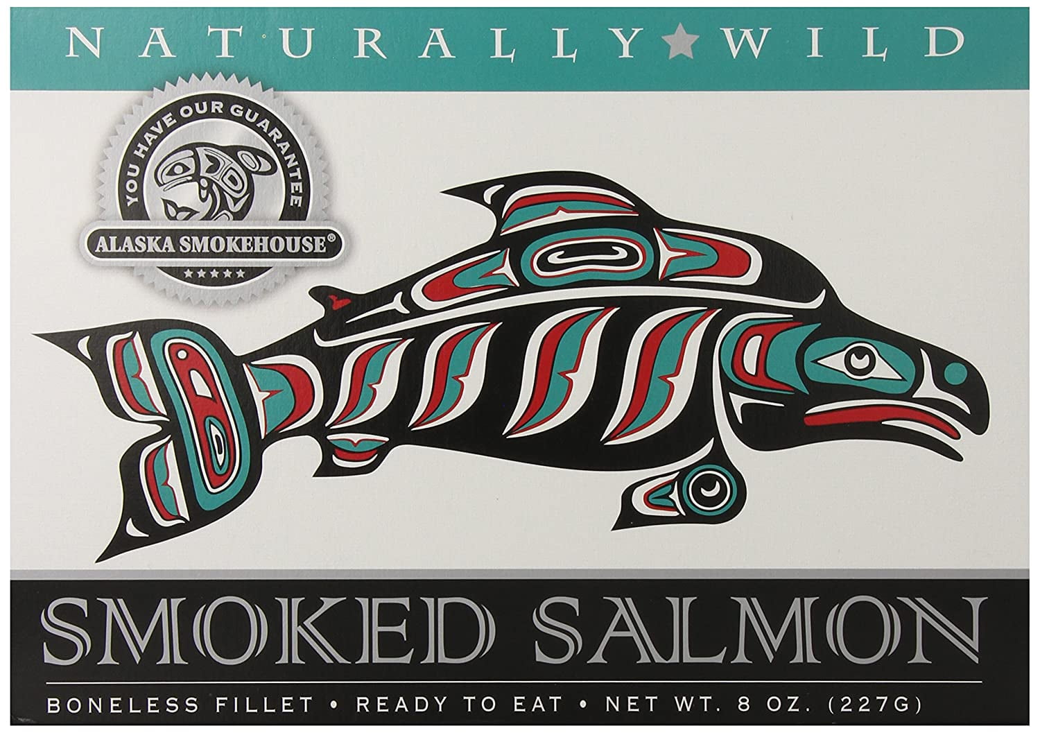 Alaska Smokehouse Alaska Smokehouse  Smoked Salmon, 8 oz