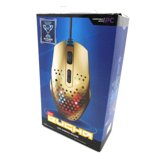 BUGHA Gaming LED Mouse for PC Android Linux Mac OS USB Wired