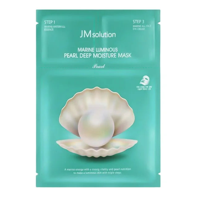 JM Solution Marine Luminous Pearl Deep Moisture Mask Box, 10 pcs