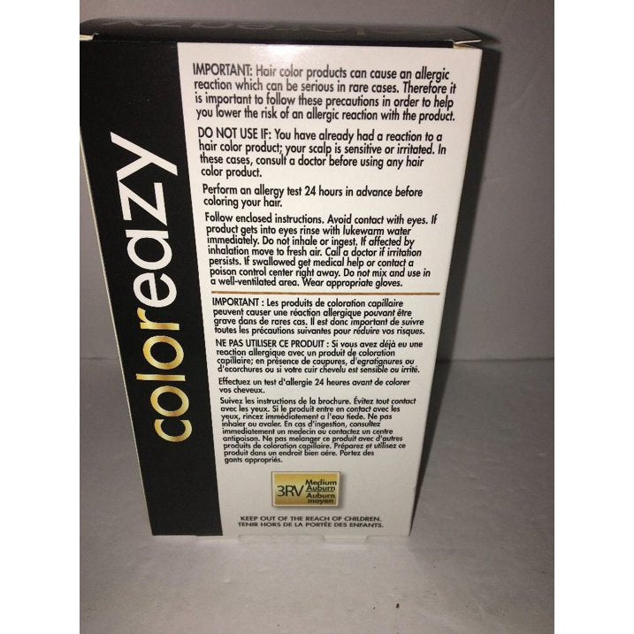 Color Eazy Permanent Cream Hair Color - Medium Auburn