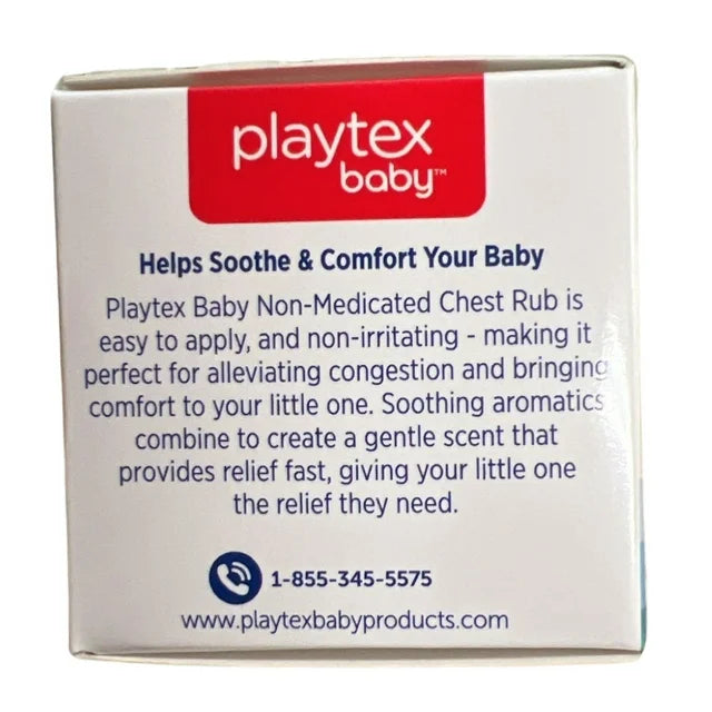 Playtex Baby Chest Rub with Eucalyptus, Rosemary & Chamomile Aromatics Non-Medicated 2 oz