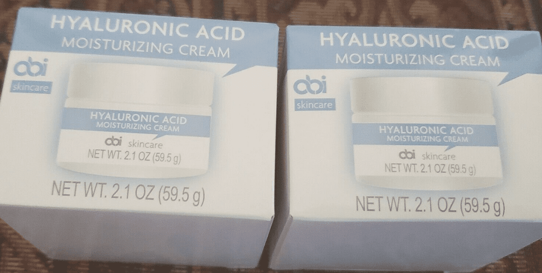 Abi Hyaluronic Acid Moisturizing Cream 2.1 oz (2 pack)