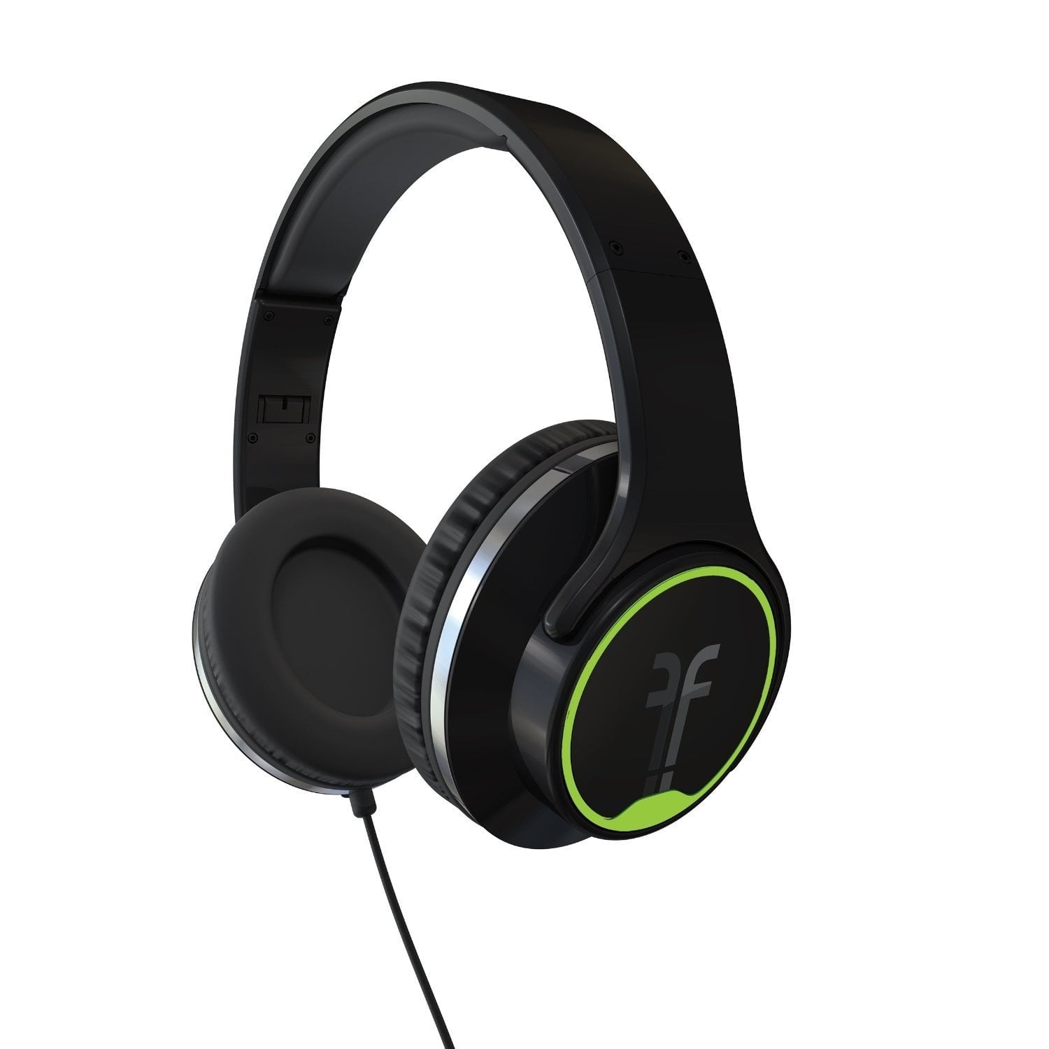 Flips Audio Black Collapsible HD Headphones and Stereo Speakers