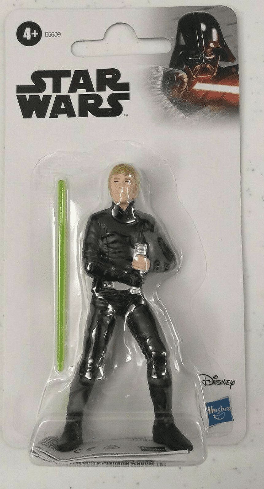 Disney Star Wars Luke Skywalker Hasbro Toy Figure 4", New 2019 w/ Lightsaber