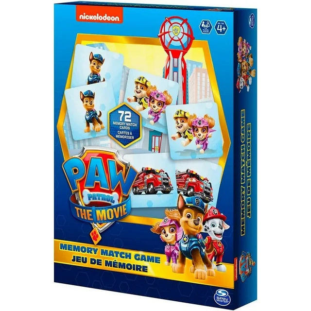 Paw Patrol The Movie Memory Match Game