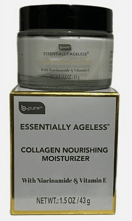 b.pure Essentially Ageless Collagen Nourishing Moisturizer 1.5 oz.