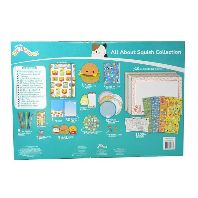 Kelly Toys Original Squishmallow Squish Collection Stationery Kit