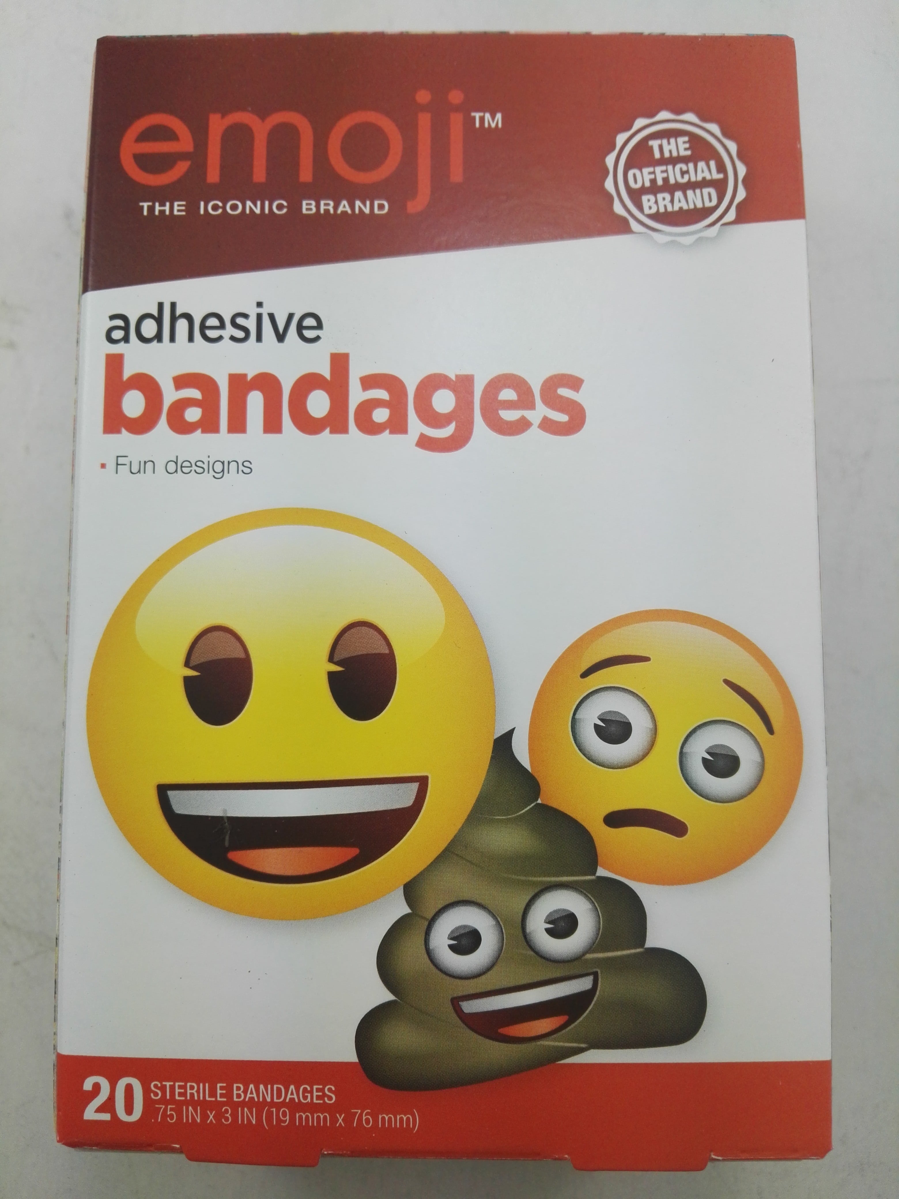 emoji adhesive bandage fun designs