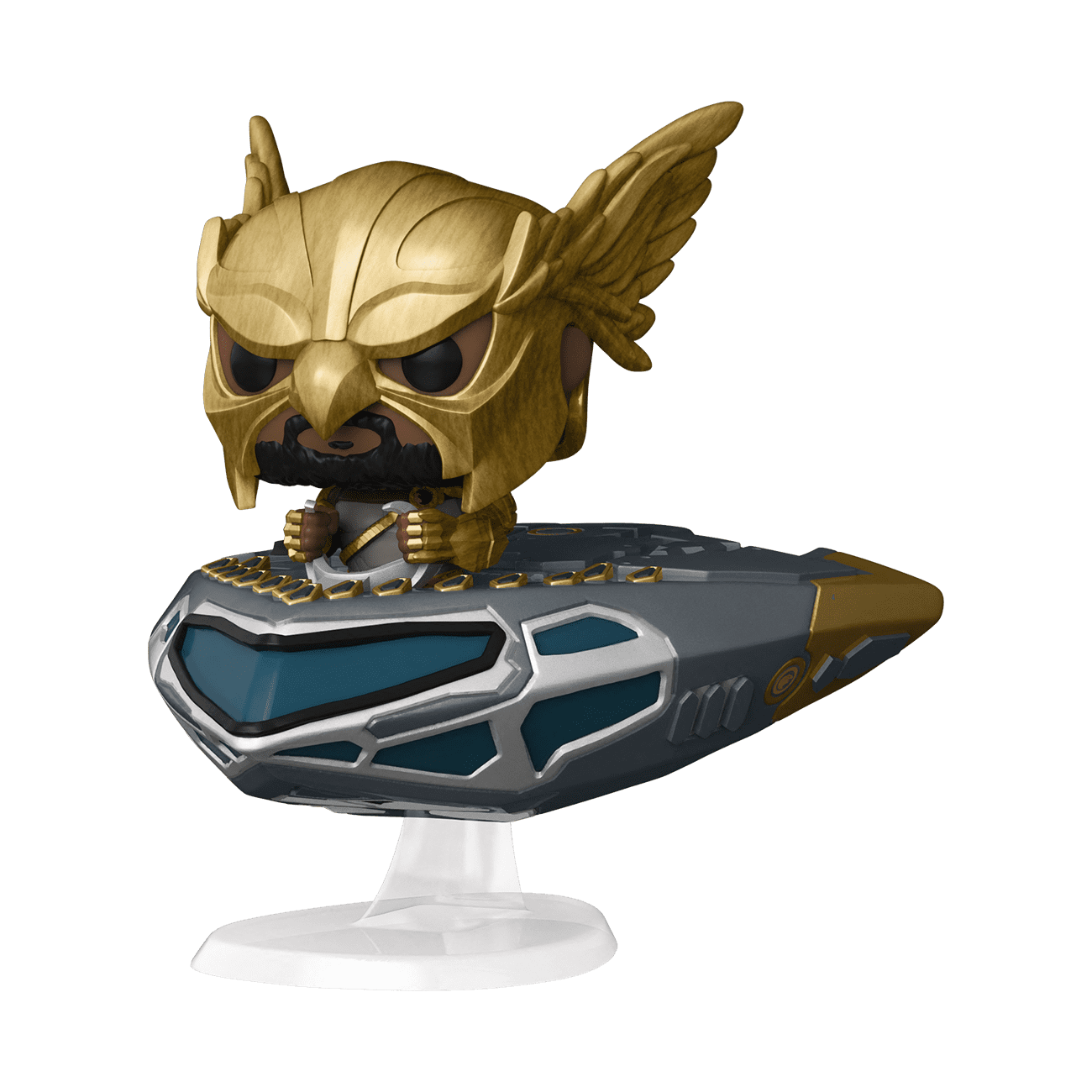 Funko Pop! Ride Super Deluxe: Black Adam - Hawkman in Cruiser Vinyl Figure