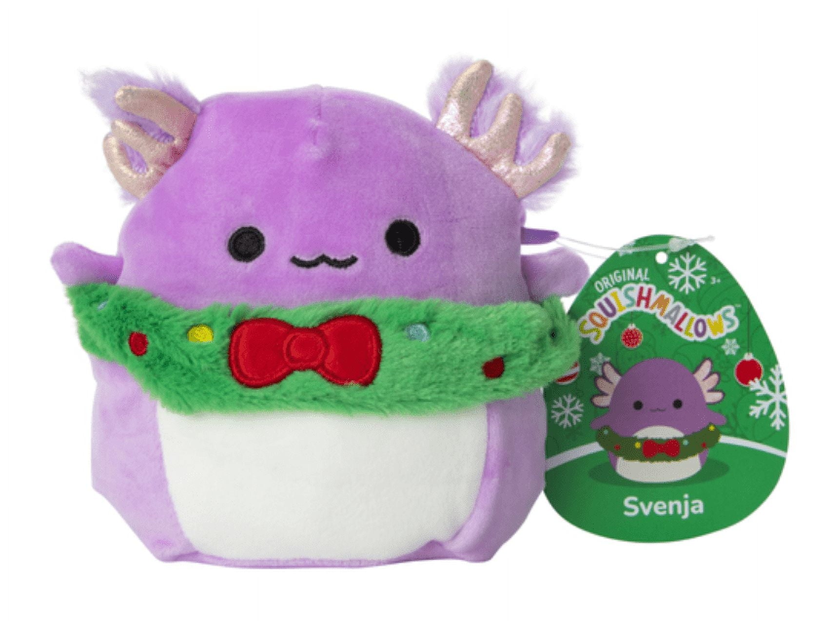 Squishmallows 4.5" Christmas Svenja the Axolotl