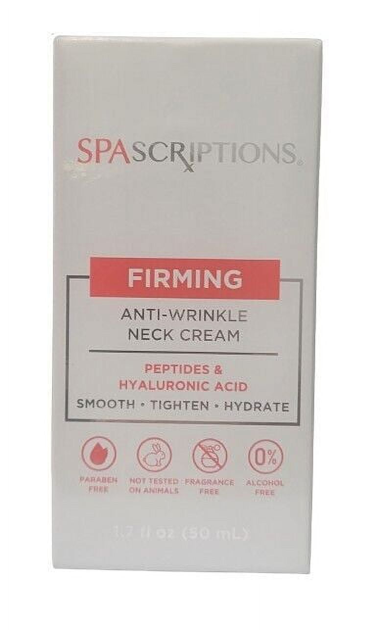 SPA Scriptions Firming Anti-Wrinkle Neck Cream With Hyaluronic Acid, 1.7 FL Oz