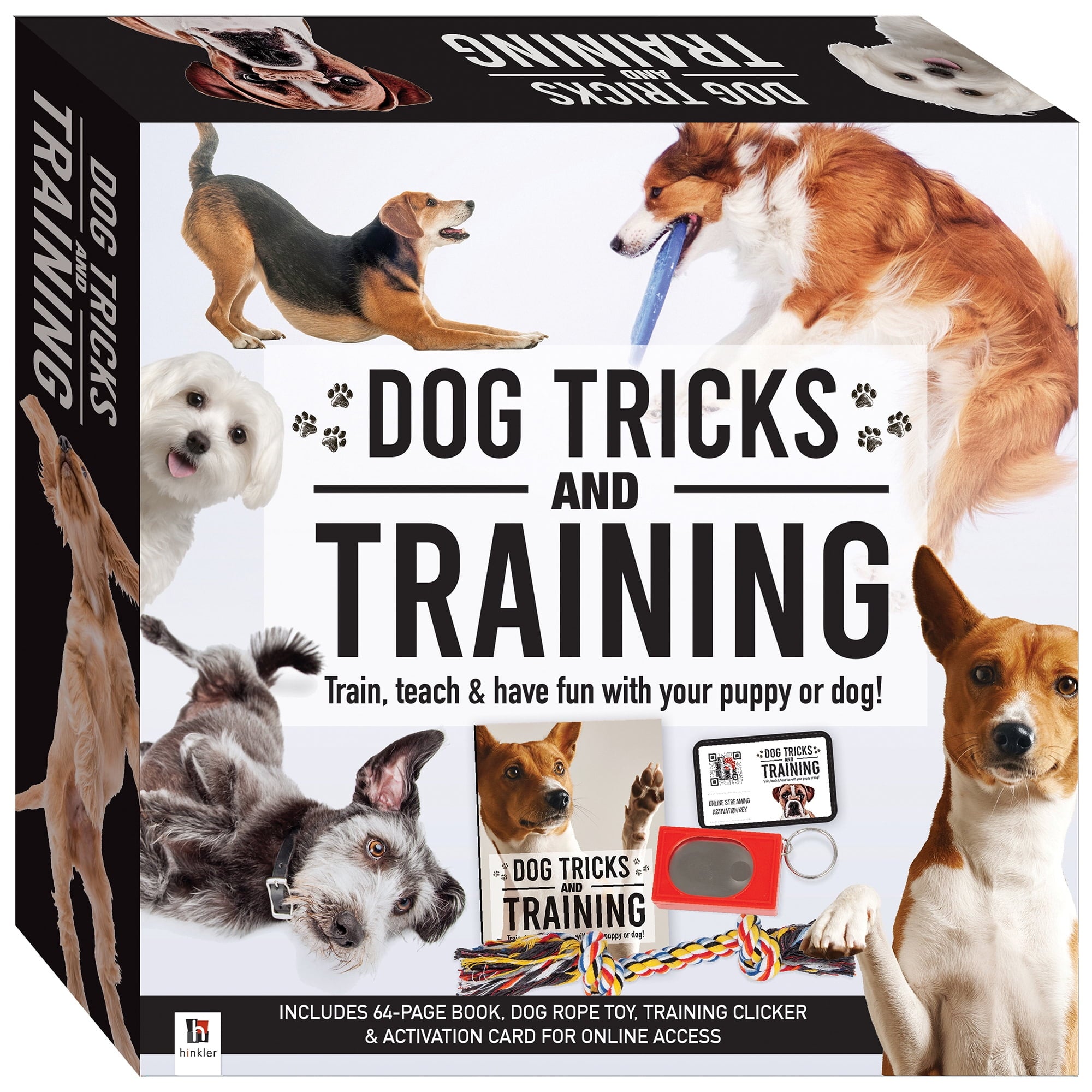 Dog Tricks and Training Box Set - Pet Care Guide - Dog Training - Household Essentials - Family Favorites - Adult Lifestyle and Hobbies - Exclusive Access to Online Dog Training Videos