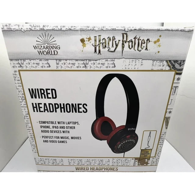 Harry Potter Gryffindor Wired Headphones from The Wizarding World