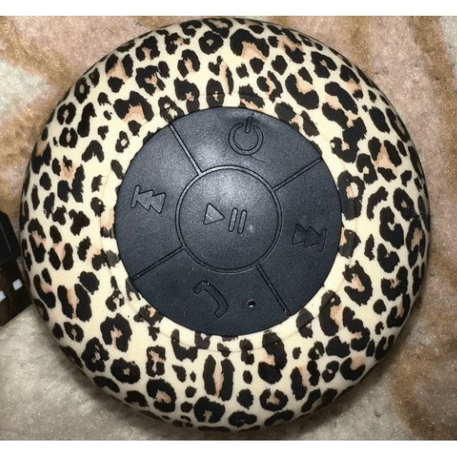 Aconic Bluetooth IPX4 Water Resistant Speaker Leopard Print