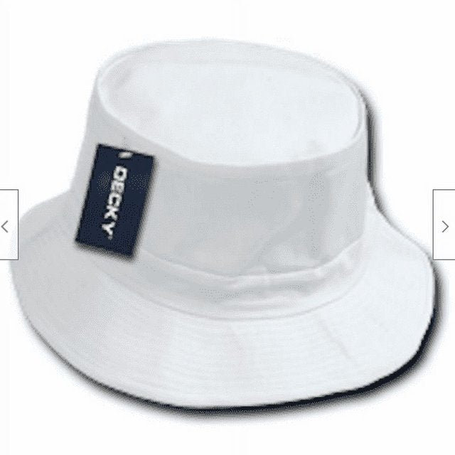 DECKY Polo Bucket Hat (WHITE, S/M)