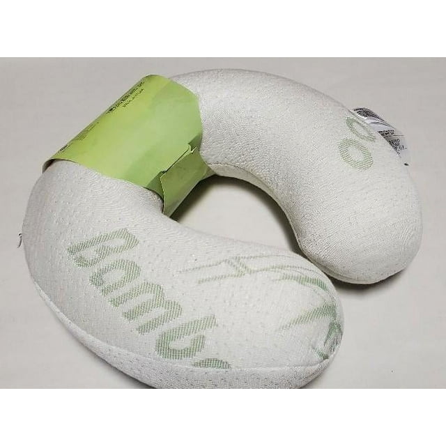 luxury Bamboo Memory Foam neck travel pillow