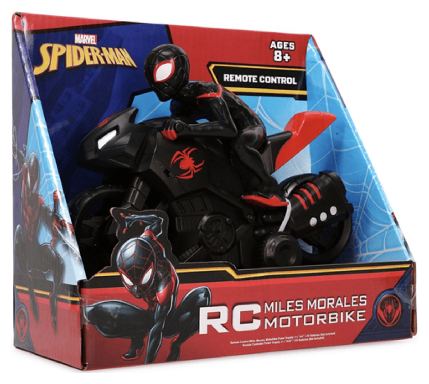 Marvel Spider-man miles morales motorbike