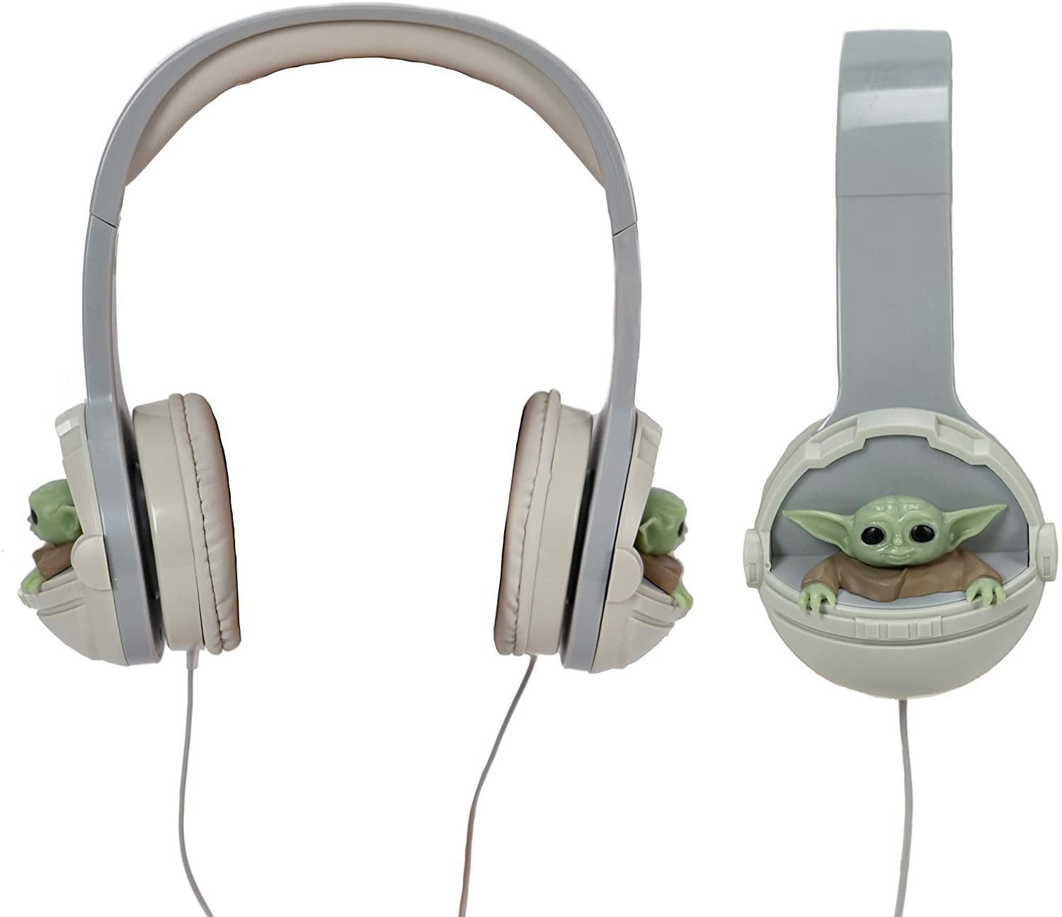 Star Wars The Mandalorian The Child - Baby Yoda Kids Headphones Wired Fully Padded and Adjustable Headband