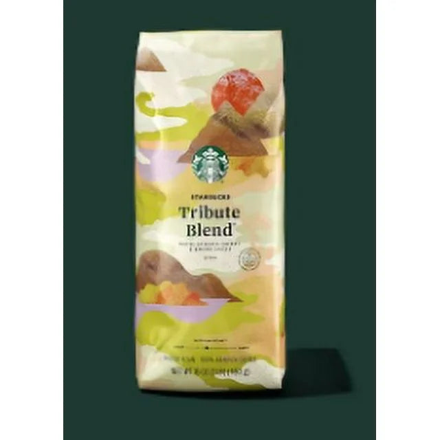 Starbucks 2024 Tribute Blend Whole Bean Coffee 1LB (16oz)