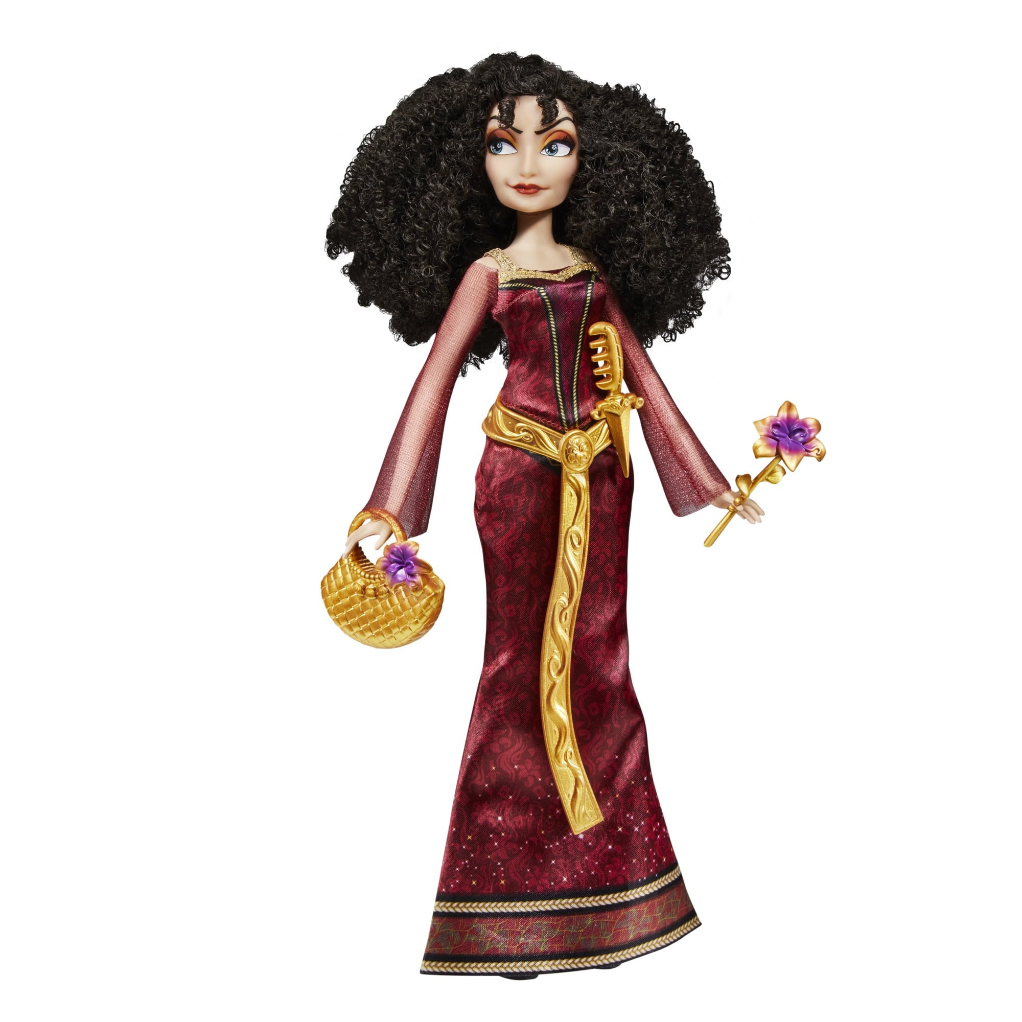 Disney Villains Mother Gothel Fashion Doll, Accessories and Removable Clothes