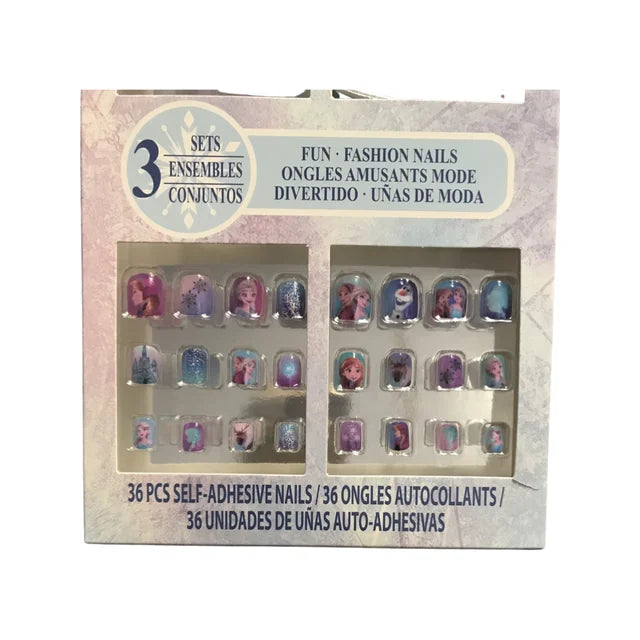 Disney Frozen Press On Nails Party Pack 3 Set Ensembles