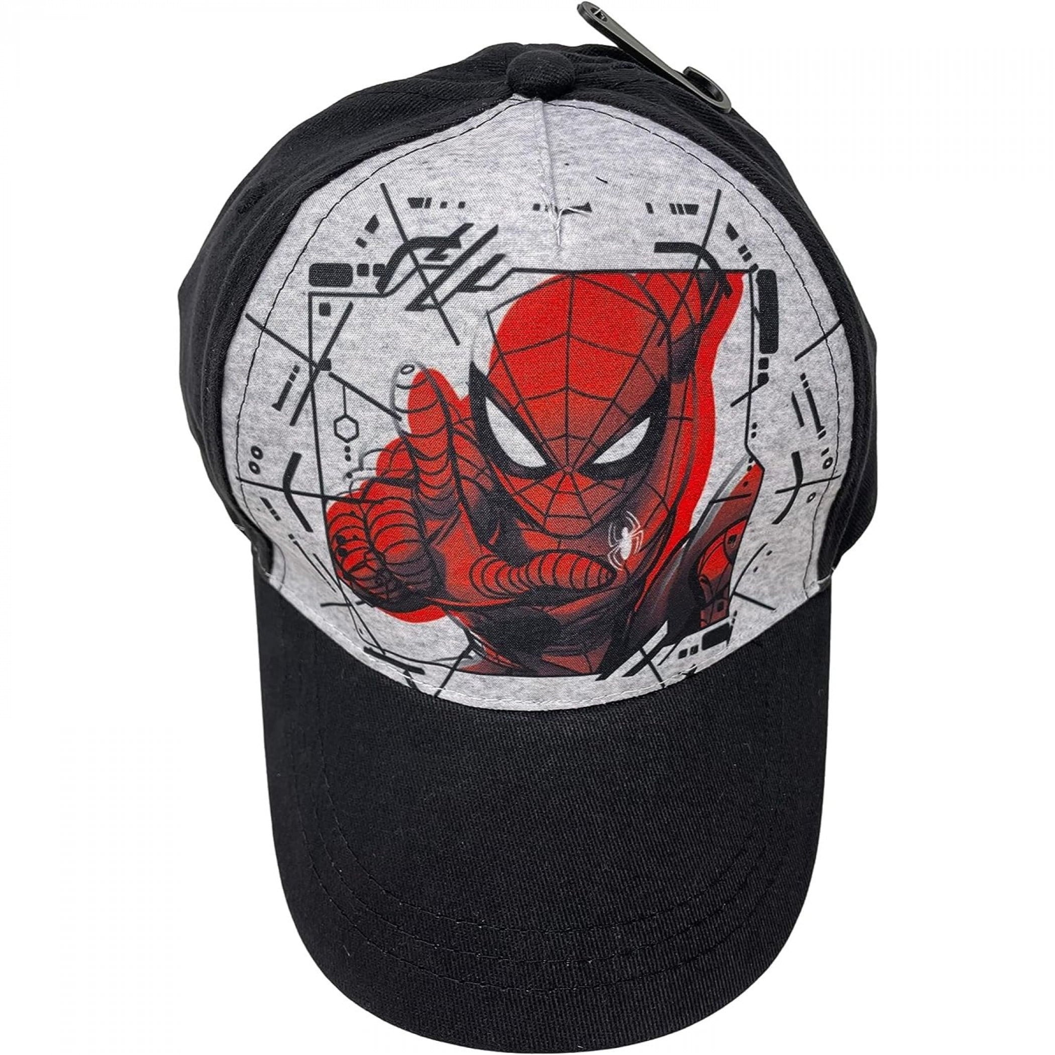 Spider-Man  Polyester Spider-Man Web Crash Kids Baseball Hat