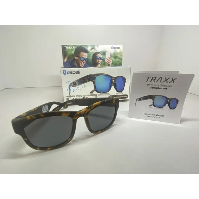 Traxx Wiress Speaker Sunglasses Brown