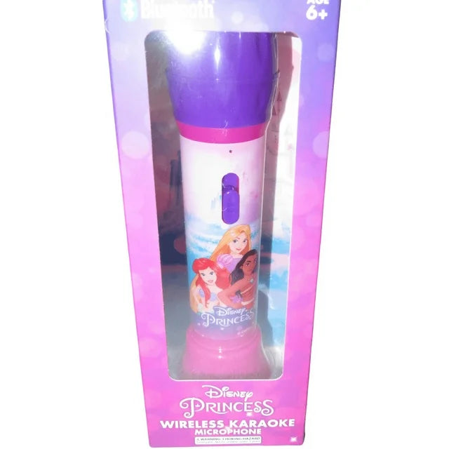 Disney Princess Wireless Bluetooth Karaoke Speaker & Microphone Musical Toy
