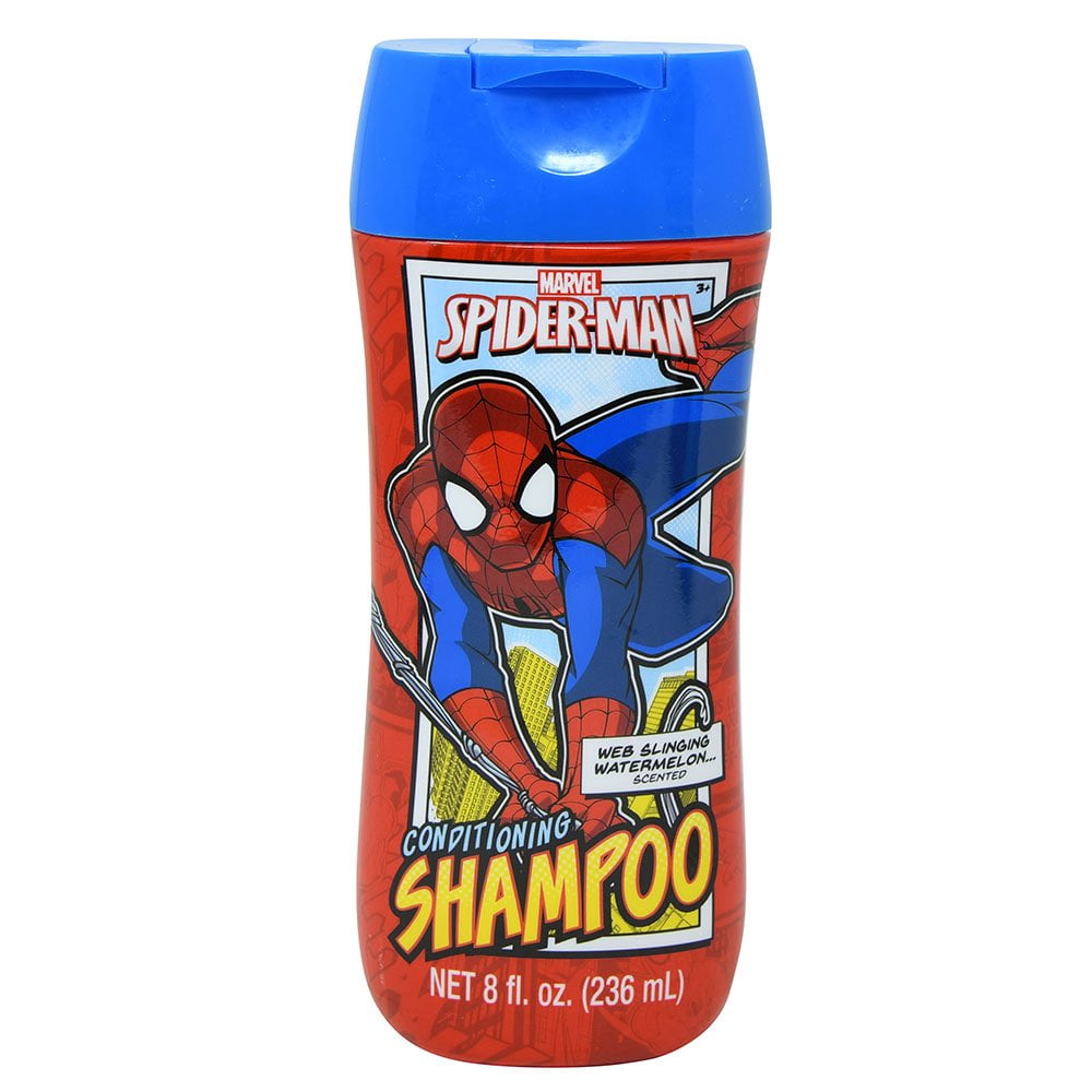 Spiderman Shampoo 8 oz Bottle