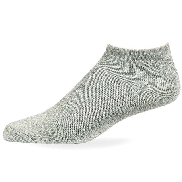 Wing Sports Series grey No Show socks  9-11 (8 Pairs)