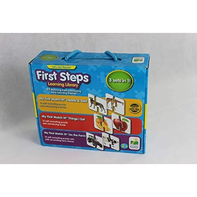 Let's Get Ready! First Steps Learning Library Collection Box [3 Sets in 1]