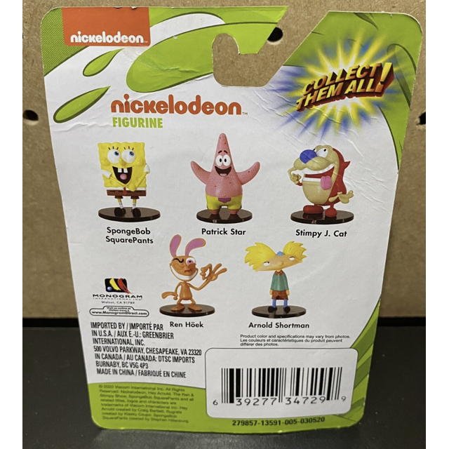 Nickelodeon HEY ARNOLD Shortman Collectible 2.5"