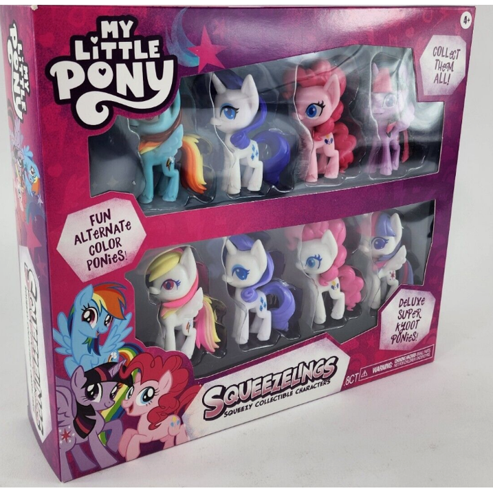 My Little Pony Squeezelings Collectable Characters Deluxe Mega Set 8 Ponies