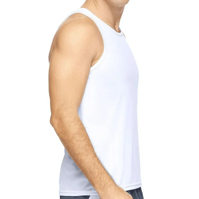 Expert Performance Men Tank Top White Size 3XL